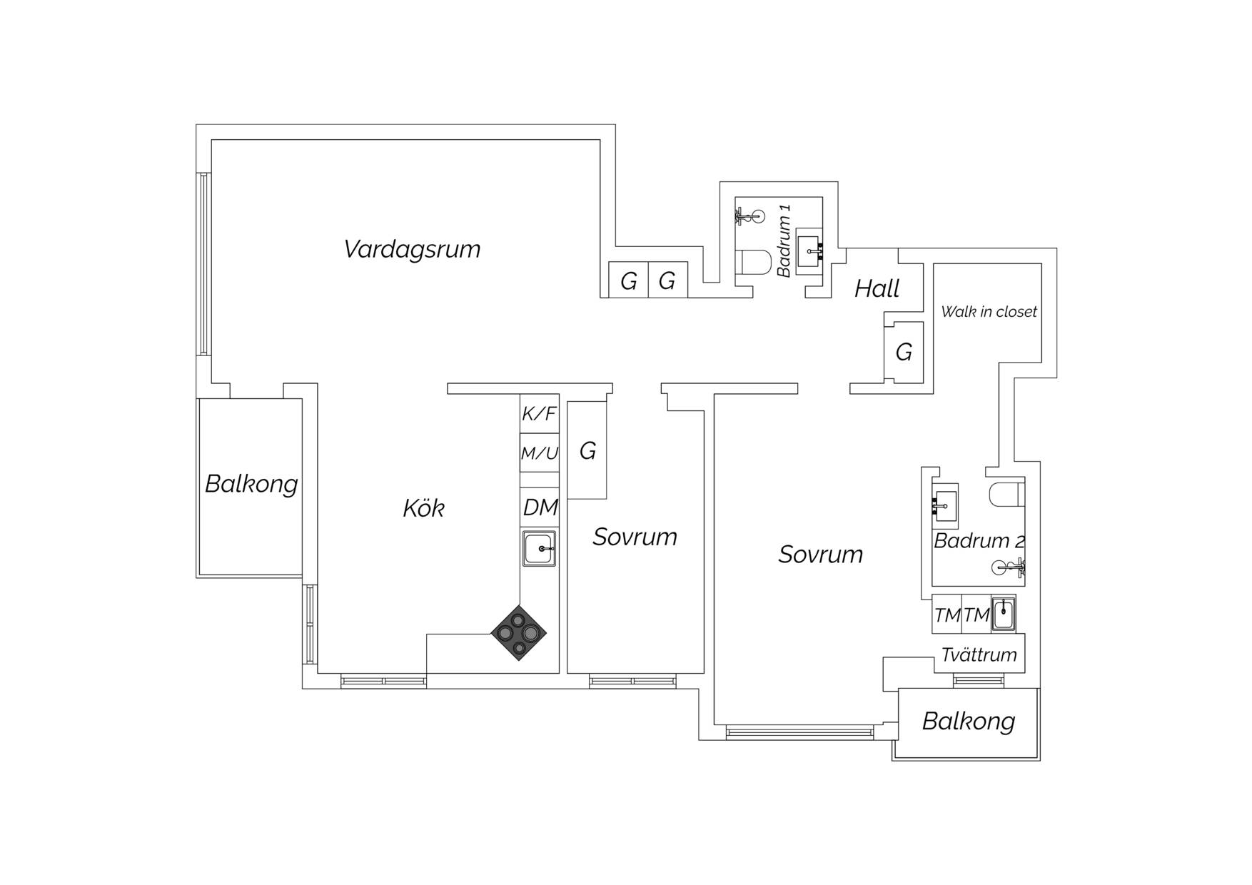 3 rum Lägenhet på Vänskapsvägen 36 Stora Essingen Stockholms kommun - bild 18