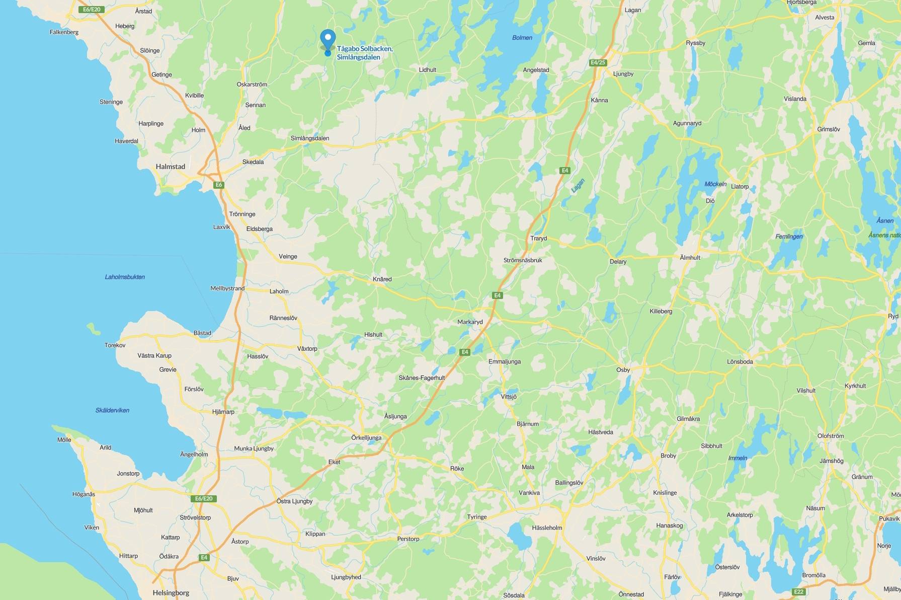 5 rum Vinterbonat fritidshus på Tågabo SOLBACKEN Hylte kommun - bild 92