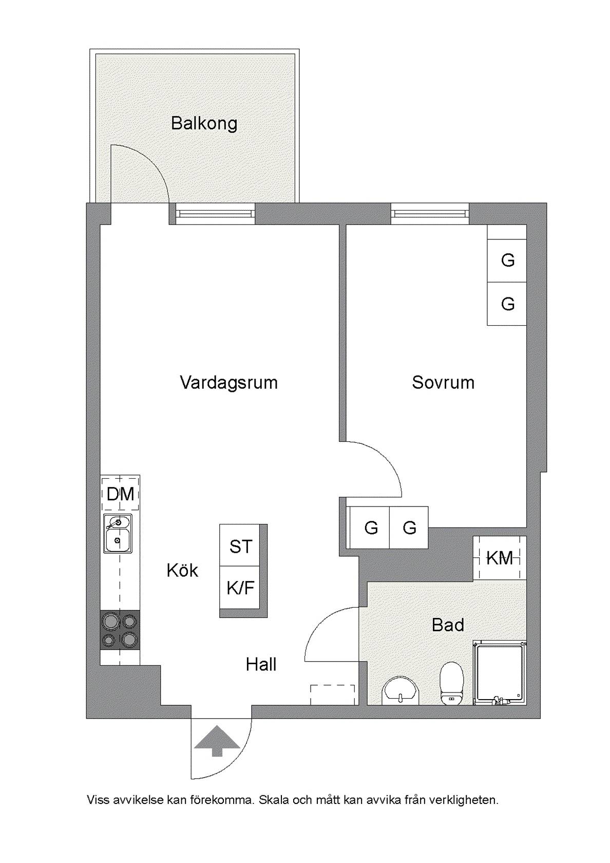 2 rum Lägenhet på Oxenstiernas Allé 22 Ursvik Sundbybergs kommun - bild 18
