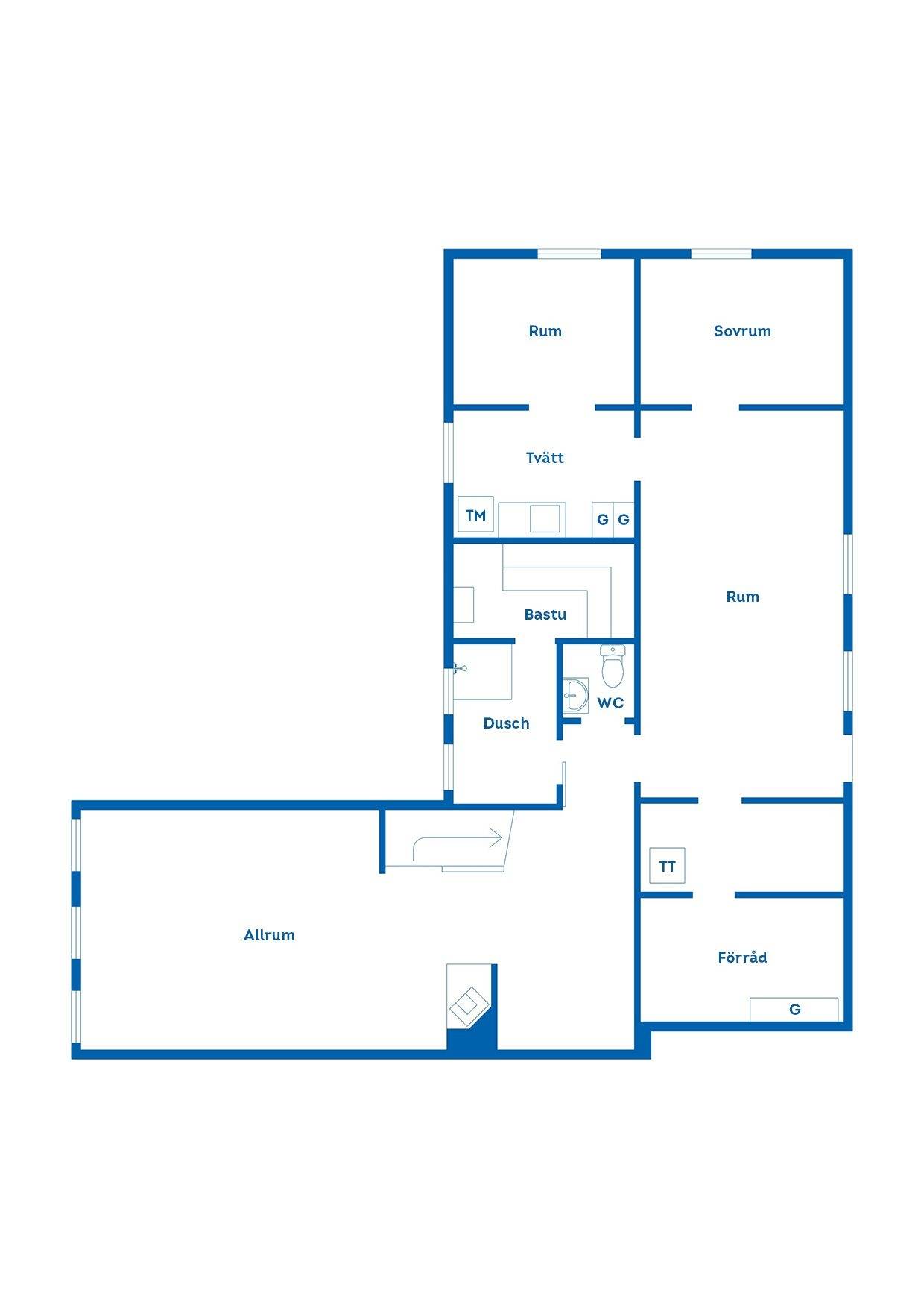 5 rum Villa på Stensögatan 9 Kristdala Oskarshamns kommun - bild 54