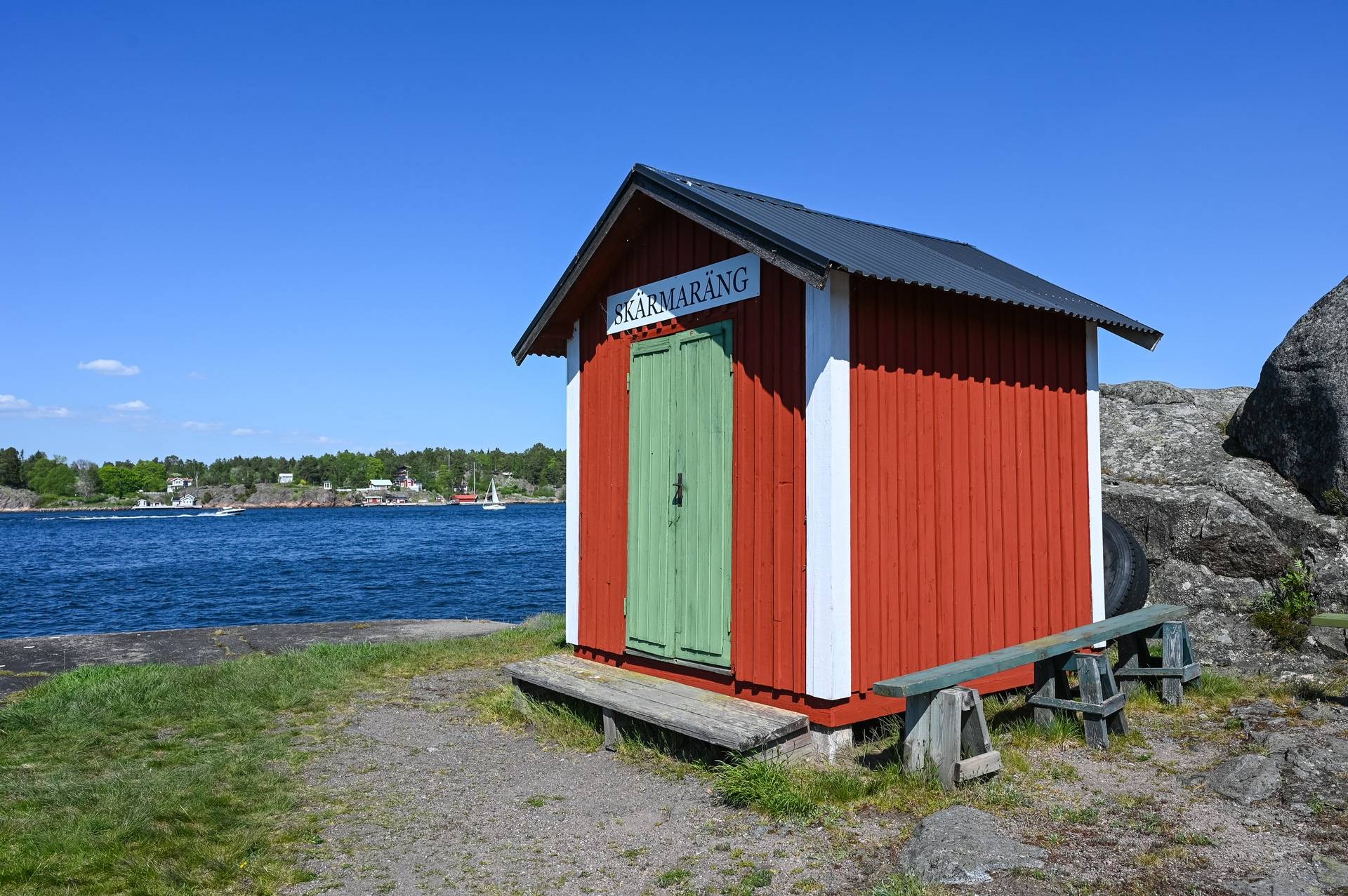 5 rum Vinterbonat fritidshus på Skärmarängsvägen 54 Öster-Skägga - Skärmaräng Värmdö kommun - bild 53