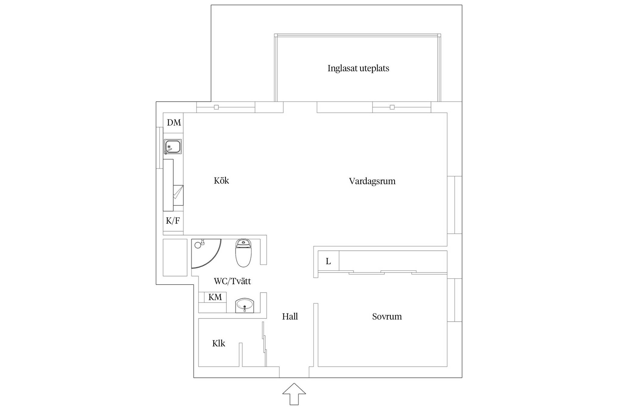 2 rum Lägenhet på Claréusgatan 8 Stallhagen Västerås kommun - bild 28
