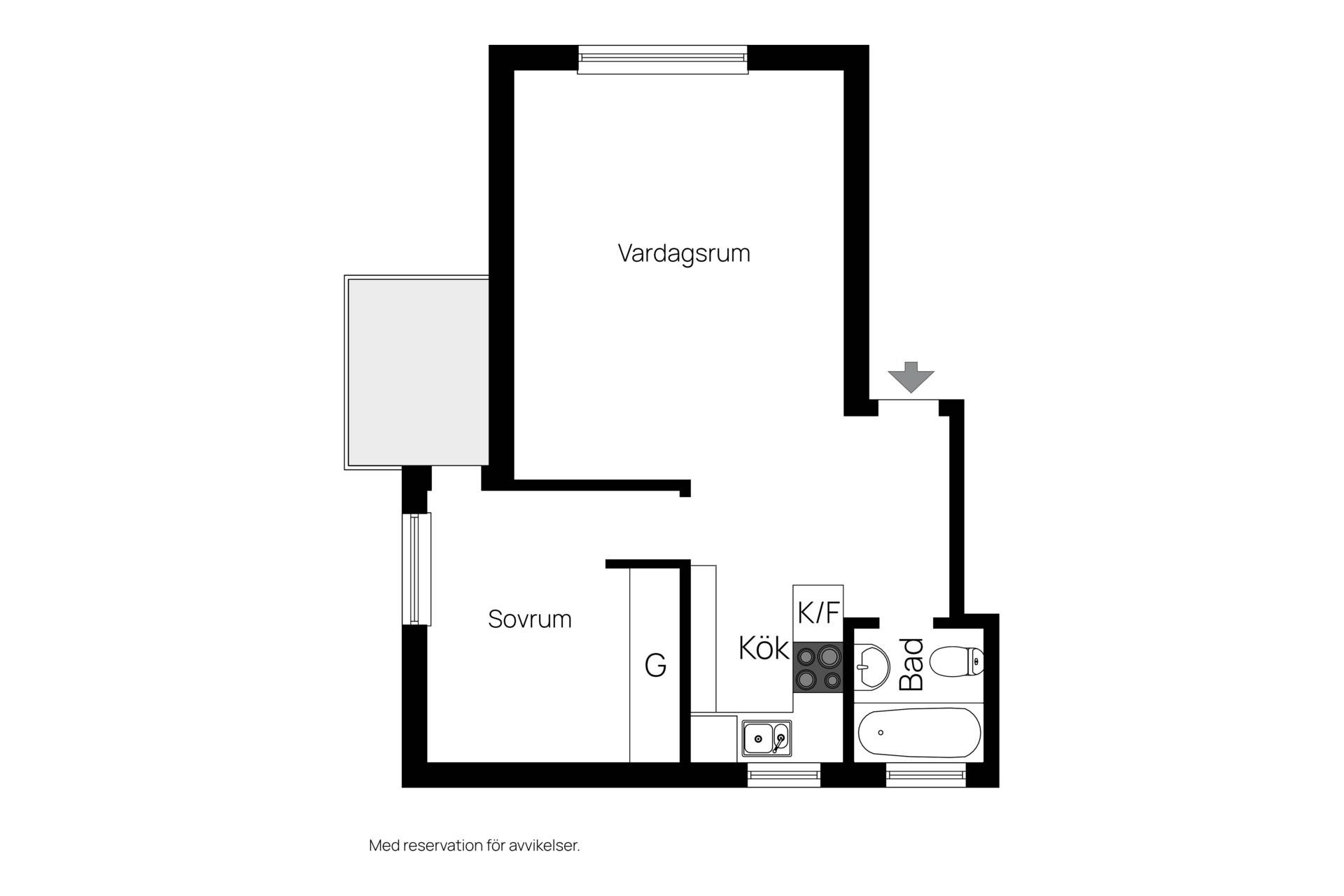 2 rum Lägenhet på Per Lindeströms Väg 87 Johanneshov/Hammarbyhöjden Stockholms kommun - bild 19