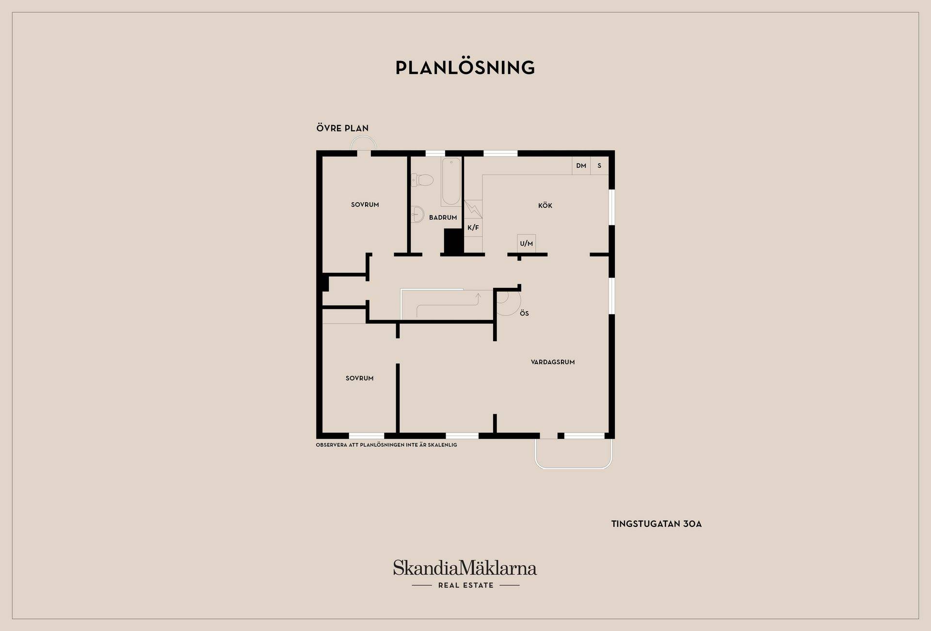 5 rum Parhus på Tingstugatan 30A Centrala Strängnäs Strängnäs kommun - bild 48