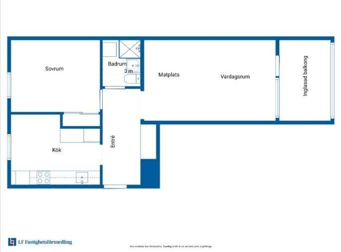 2 rum Lägenhet på Dalgatan 38B Sundsvall centrum Sundsvalls kommun - bild 15