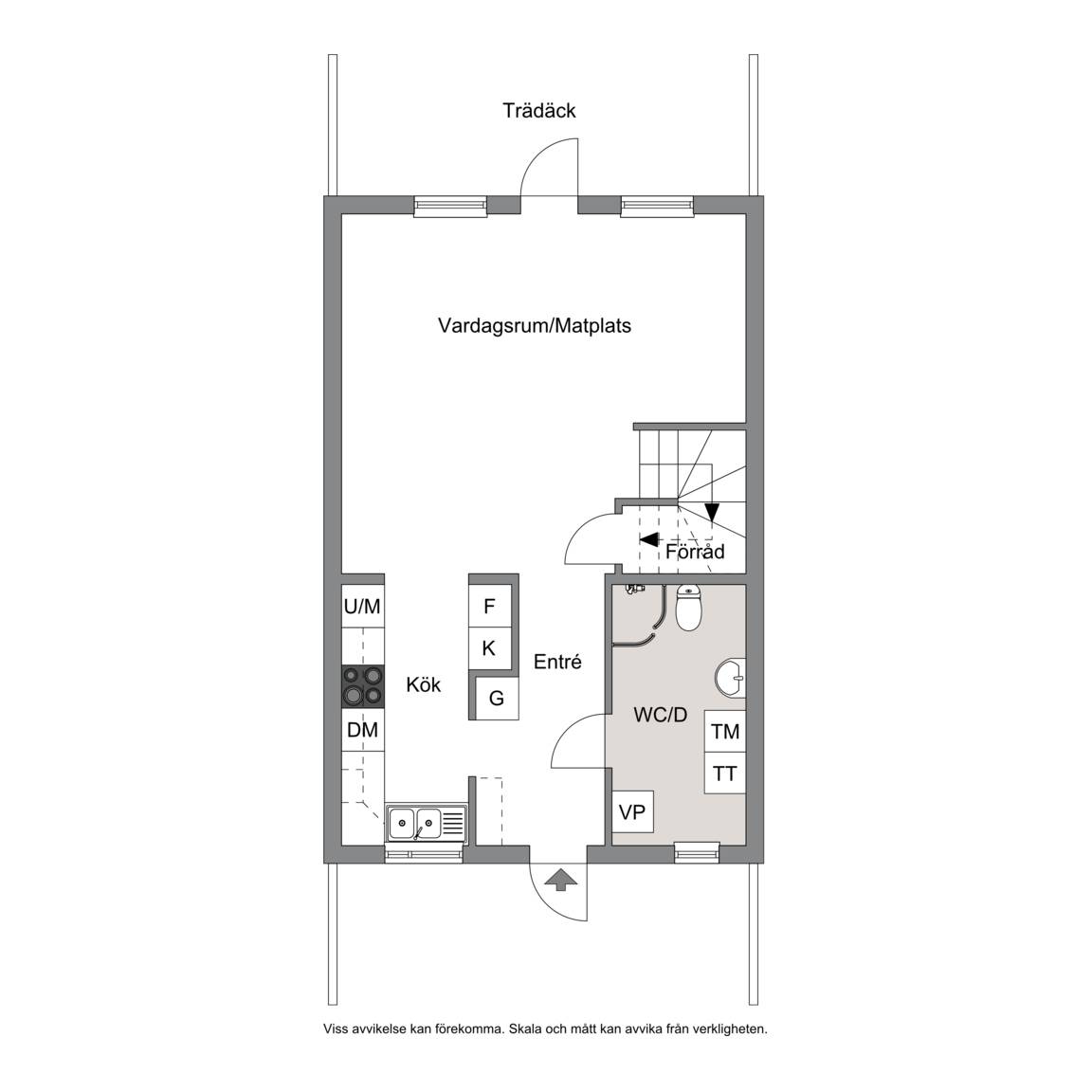 4 rum Radhus på Hästhagsvägen 14F Centrala Skurup Skurups kommun - bild 19