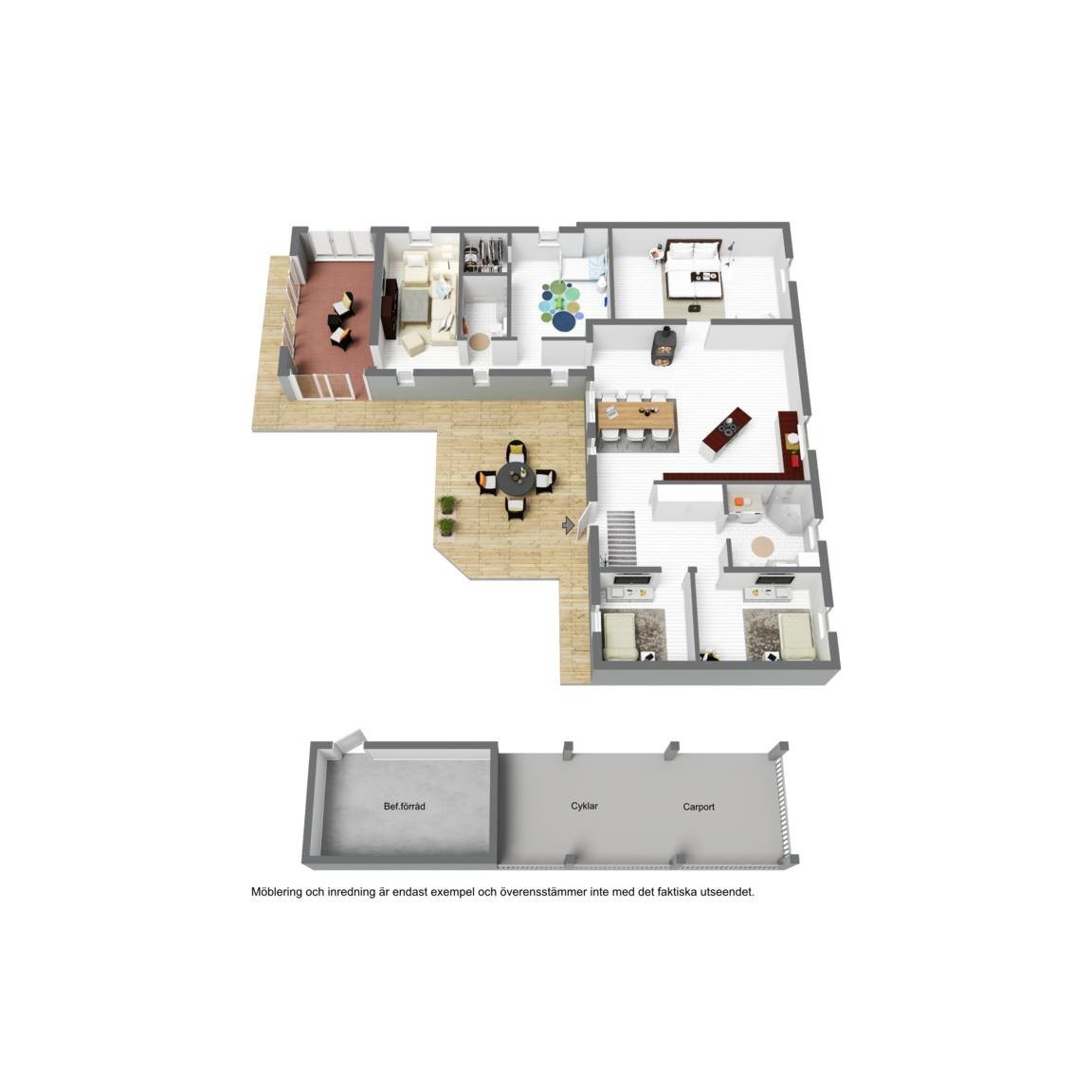 6 rum Villa på Blåmesvägen 95 Blentarp Sjöbo kommun - bild 30