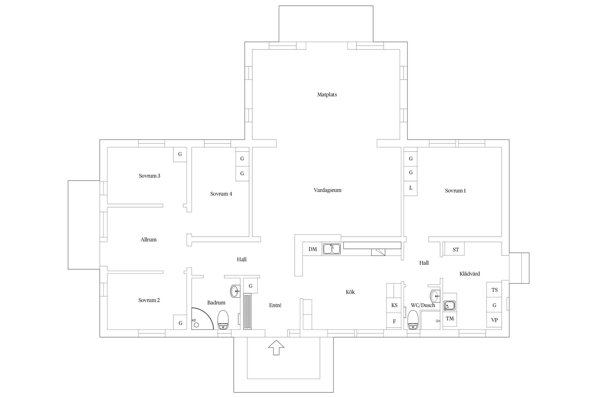 6 rum Villa på Gretas väg 9 Rinkaby Växjö kommun - bild 24