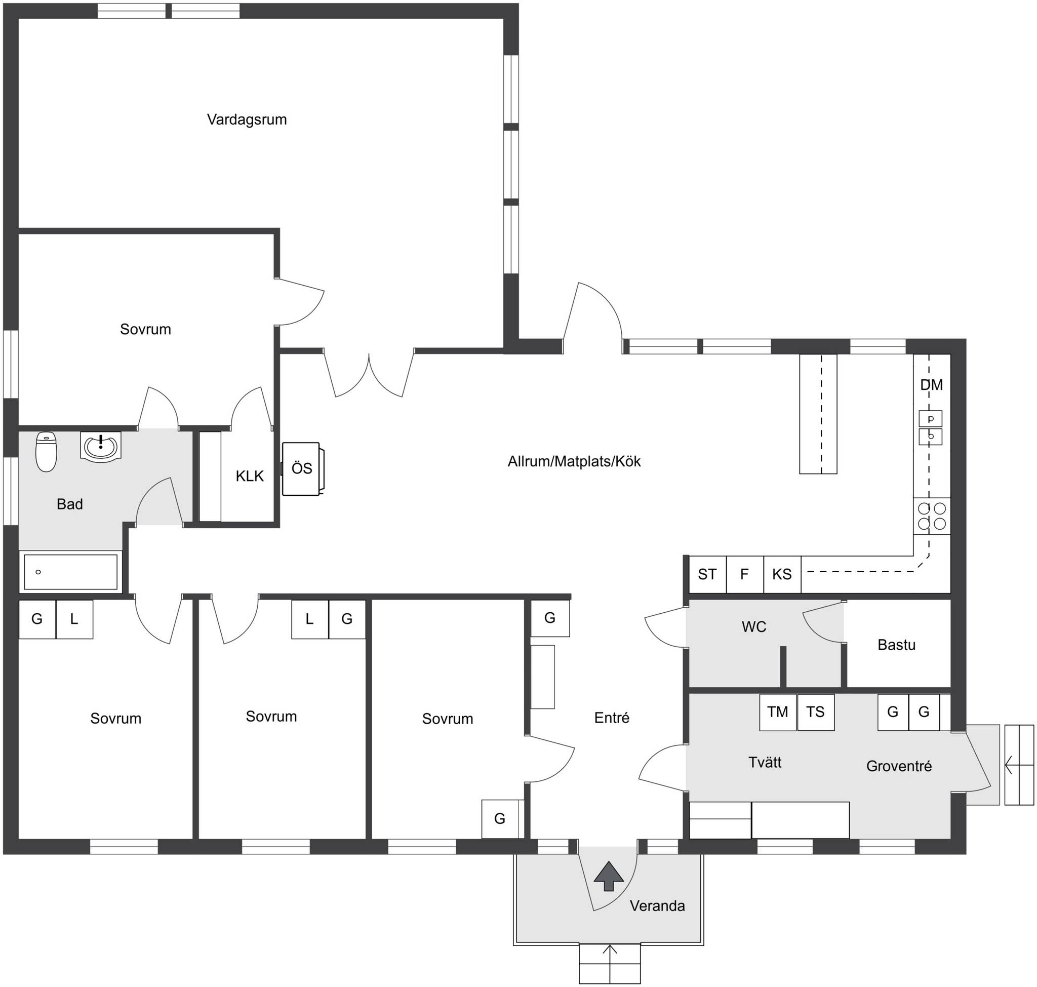 6 rum Villa på Skälby gårds väg 12 Skälby Järfälla kommun - bild 44