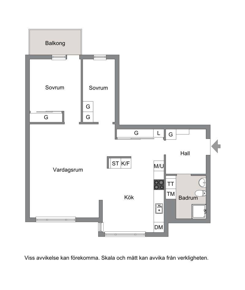 3 rum Lägenhet på Kellgrensgatan 18, 5 tr Lindhagen Stockholms kommun - bild 19