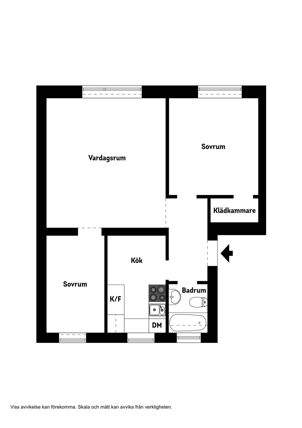 2 rum Lägenhet på Flygfältsvägen 11C Karlberg Karlskoga kommun - bild 19