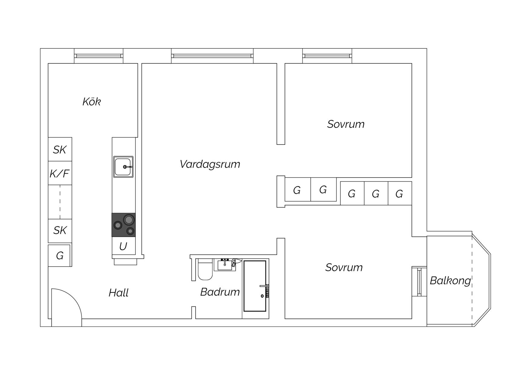 3 rum Lägenhet på Kronetorpsgatan 46A Segevång Malmö kommun - bild 19