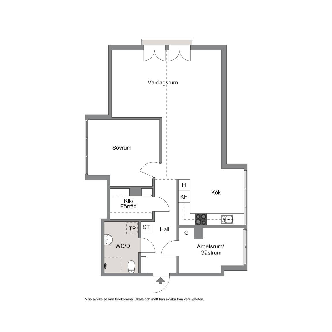 3 rum Lägenhet på Trädgårdsgatan 6 B Centrala Norrtälje Norrtälje kommun - bild 20