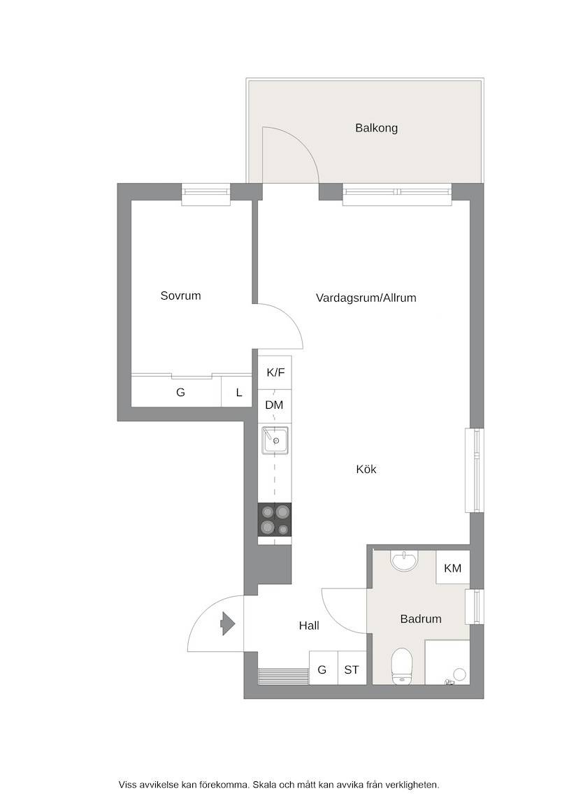 2 rum Lägenhet på Hovslagarevägen 17, 3tr Edsängen Sollentuna kommun - bild 17