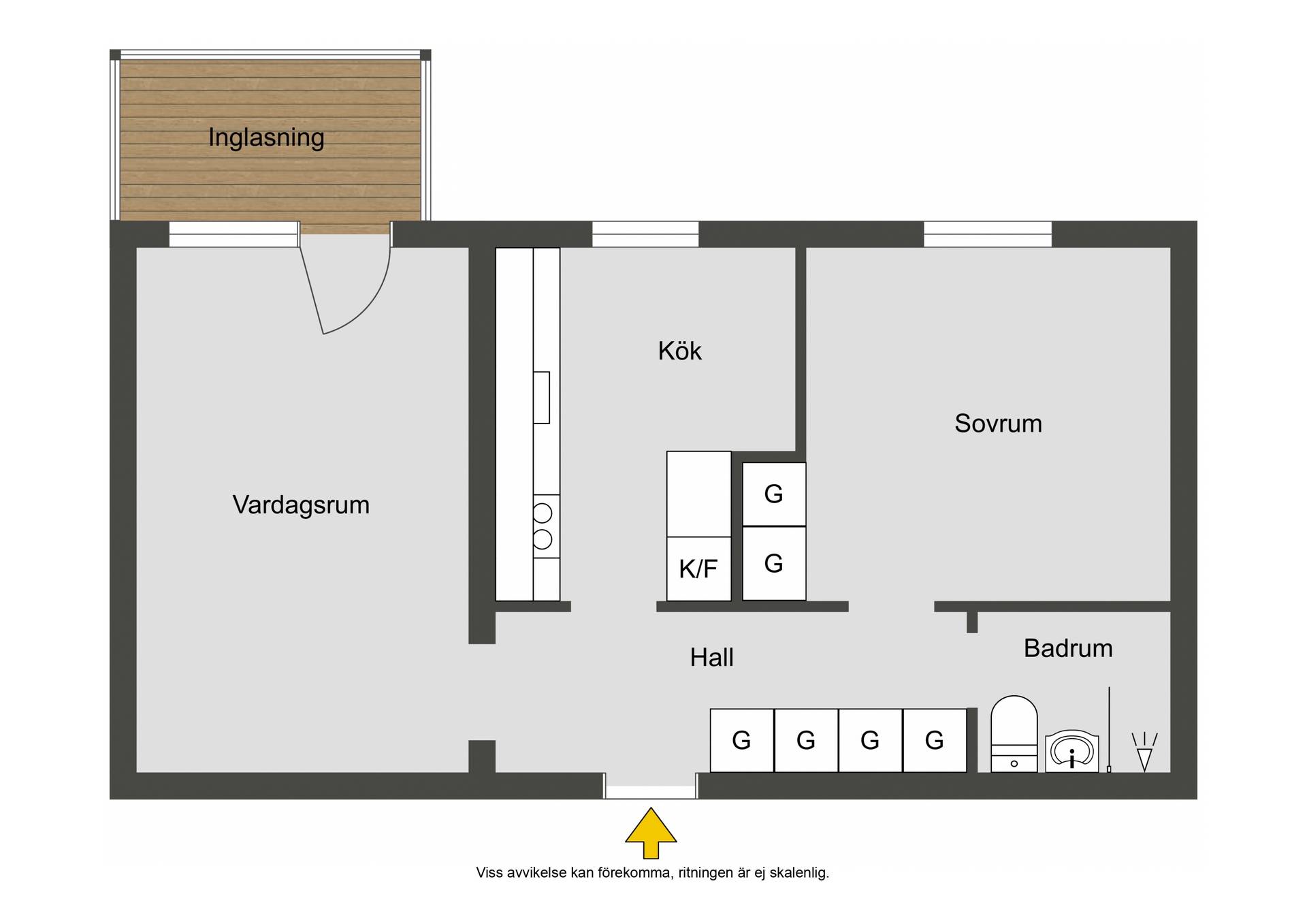 2 rum Lägenhet på Furunäsvägen 67B Piteå Piteå kommun - bild 12