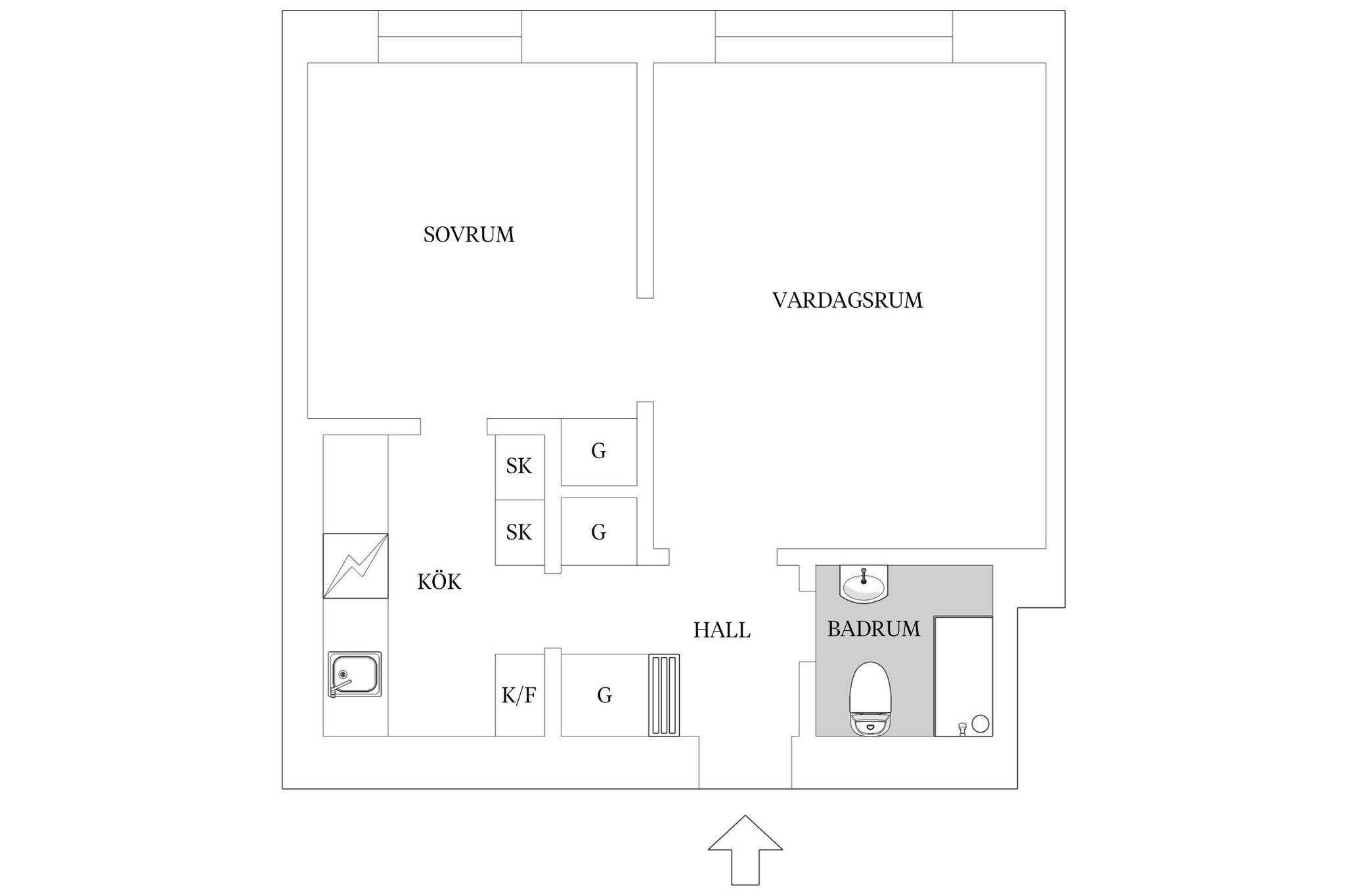 2 rum Lägenhet på Skeppargatan 102, 3 tr Östermalm/Nedre Gärdet Stockholms kommun - bild 26