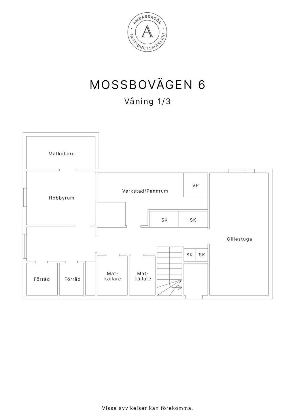 6 rum Villa på Mossbovägen 6 Åvestbo Fagersta kommun - bild 43
