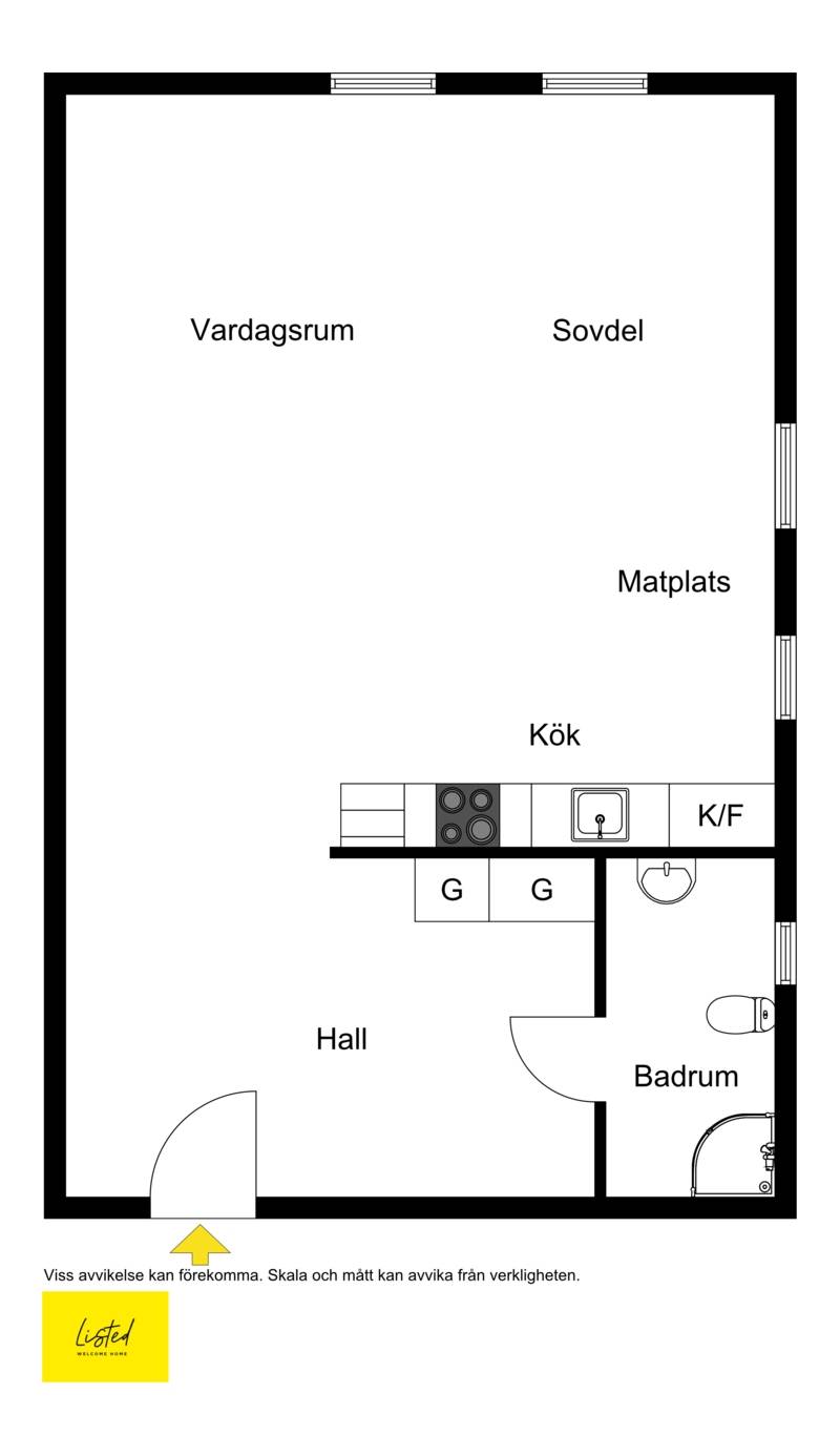 1 rum Lägenhet på Bordsvägen 36 Gubbängen Stockholms kommun - bild 18