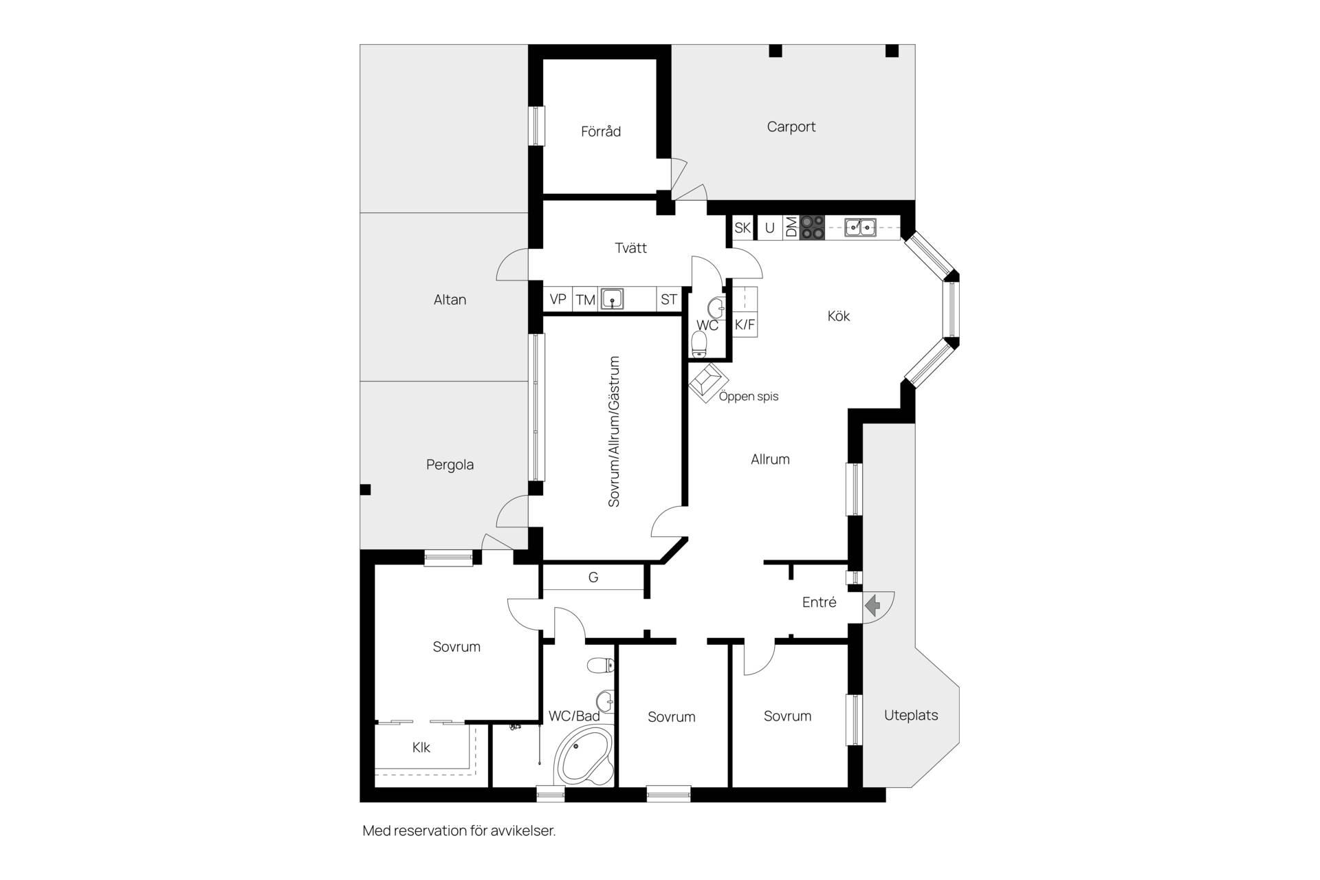 5 rum Villa på Borgars väg 9 Glommen Falkenbergs kommun - bild 23
