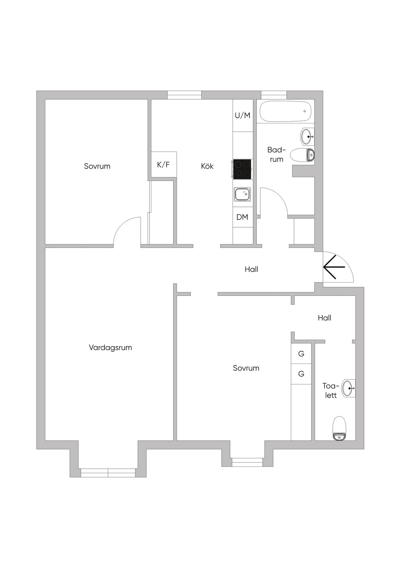 3 rum Lägenhet på Granhäcksvägen 3D Surte Ale kommun - bild 28