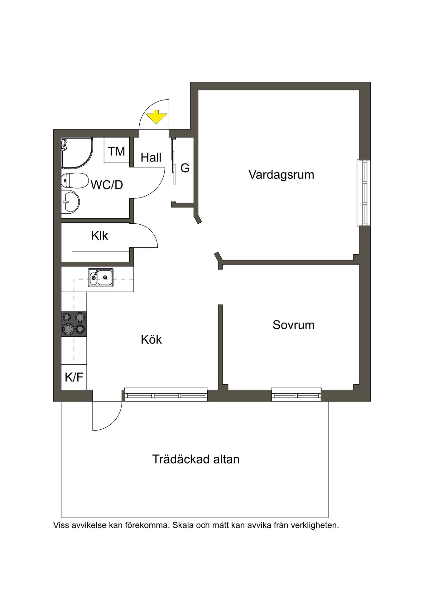 2 rum Lägenhet på Söderbytorpsgatan 24 Vendelsö Haninge kommun - bild 54