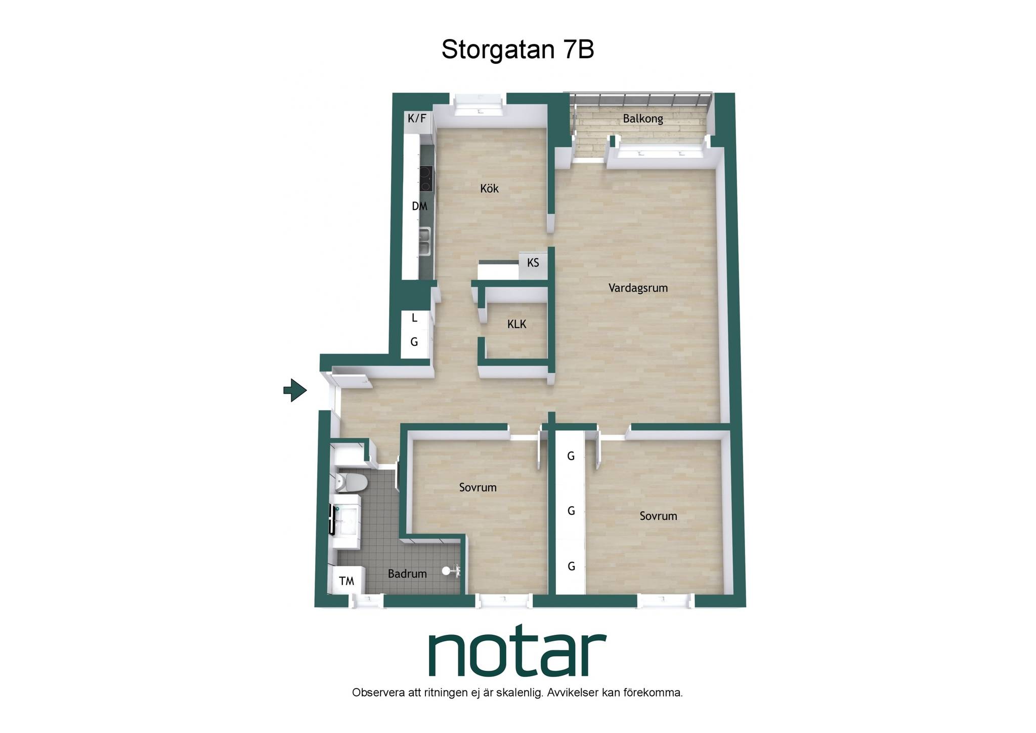 3 rum Lägenhet på Storgatan 7B Höganäs - Centrum Uppsala kommun - bild 31