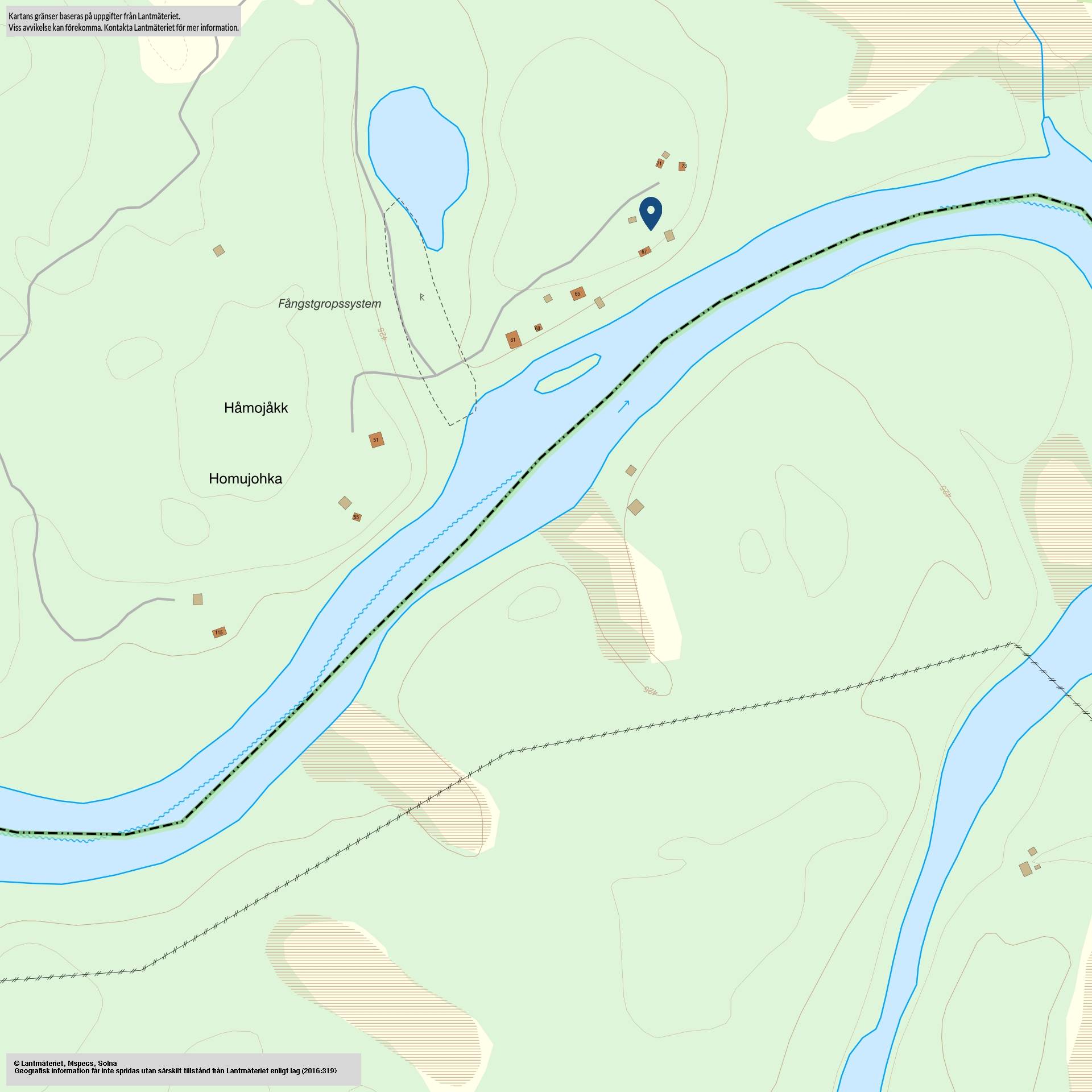 1 rum Fritidsboende på Arrende Håmojokk avtalsnummer 2108-24 Kiruna Kiruna kommun - bild 26