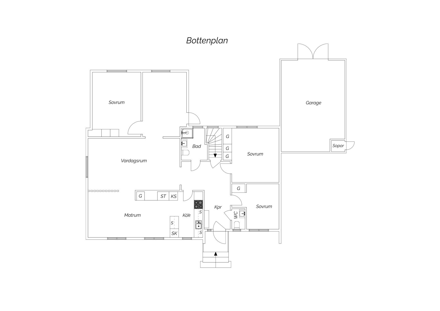 5 rum Villa på Garvarevägen 11 Lindsdal Kalmar kommun - bild 18