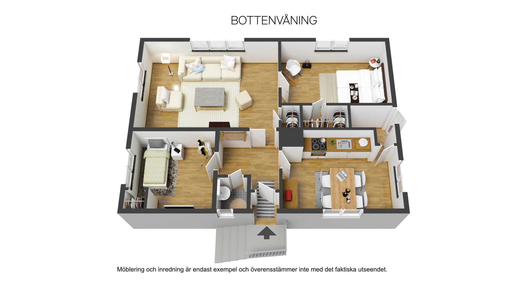 3 rum Villa på Gärdesvägen 33 Haga Umeå kommun - bild 23