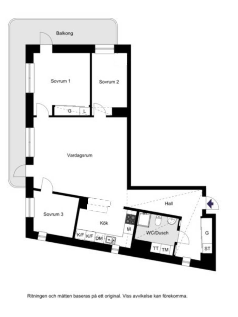 4 rum Lägenhet på Årstaskogs väg 9A Liljeholmen/Årstaberg Stockholms kommun - bild 45
