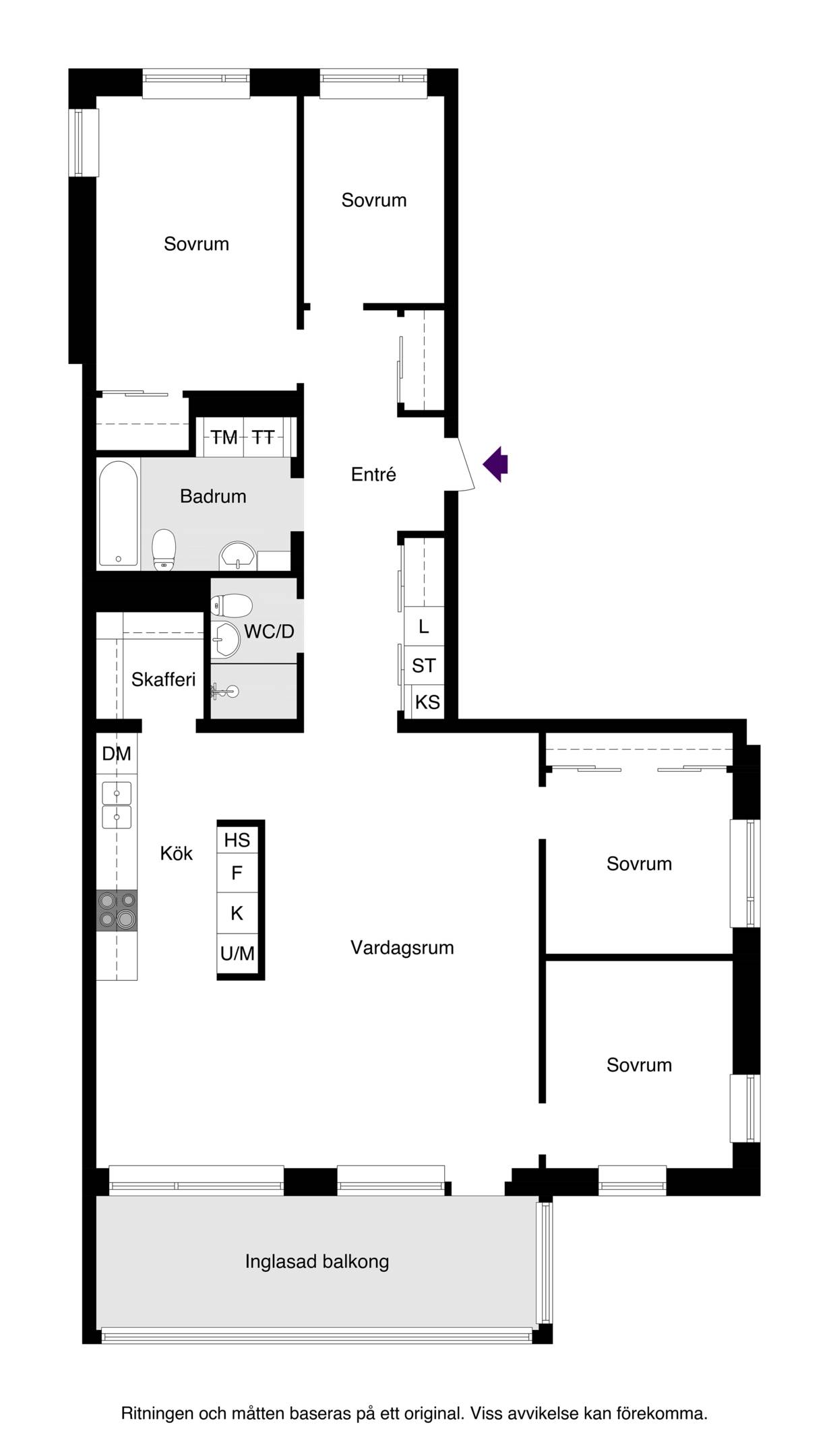 5 rum Lägenhet på Gimogatan 3B Luthagen Uppsala kommun - bild 23