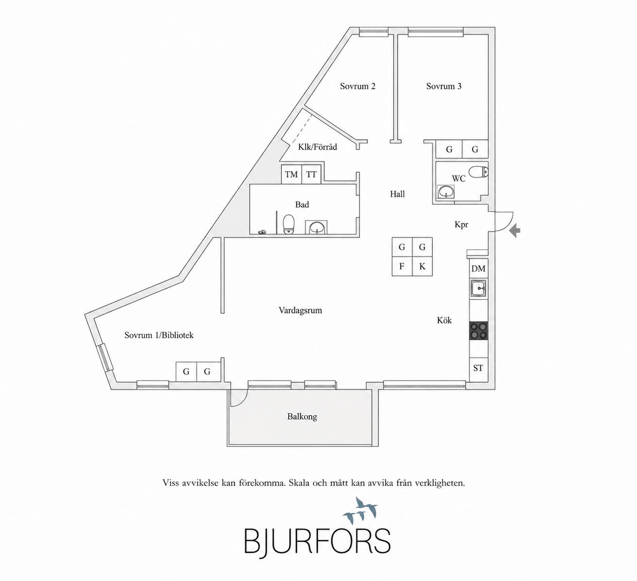 4 rum Lägenhet på Banmästargatan 10 Ulriksdal Solna kommun - bild 23