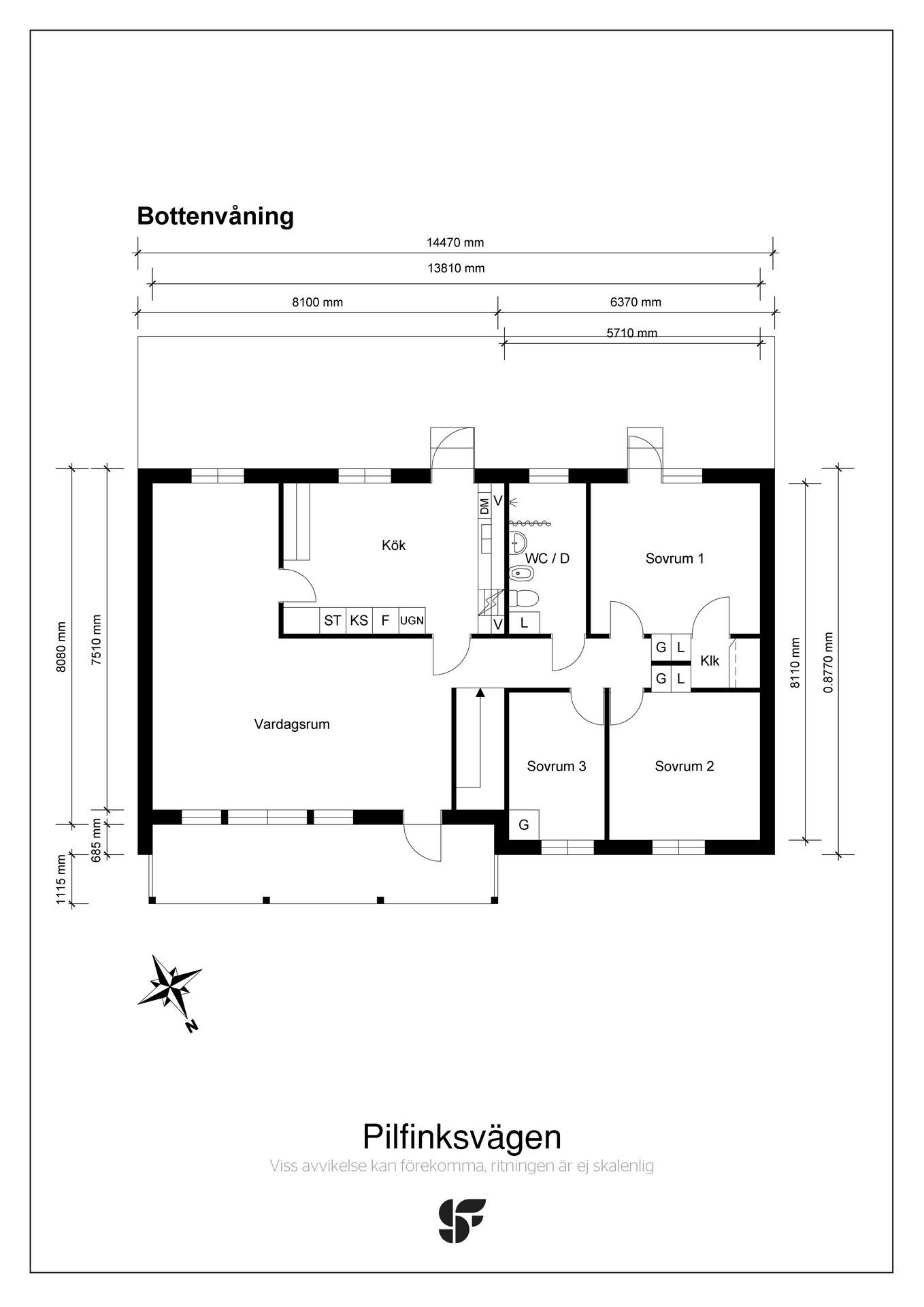 156 m² Villa på Pilfinksvägen 11 Åtvidaberg Åtvidabergs kommun - bild 40