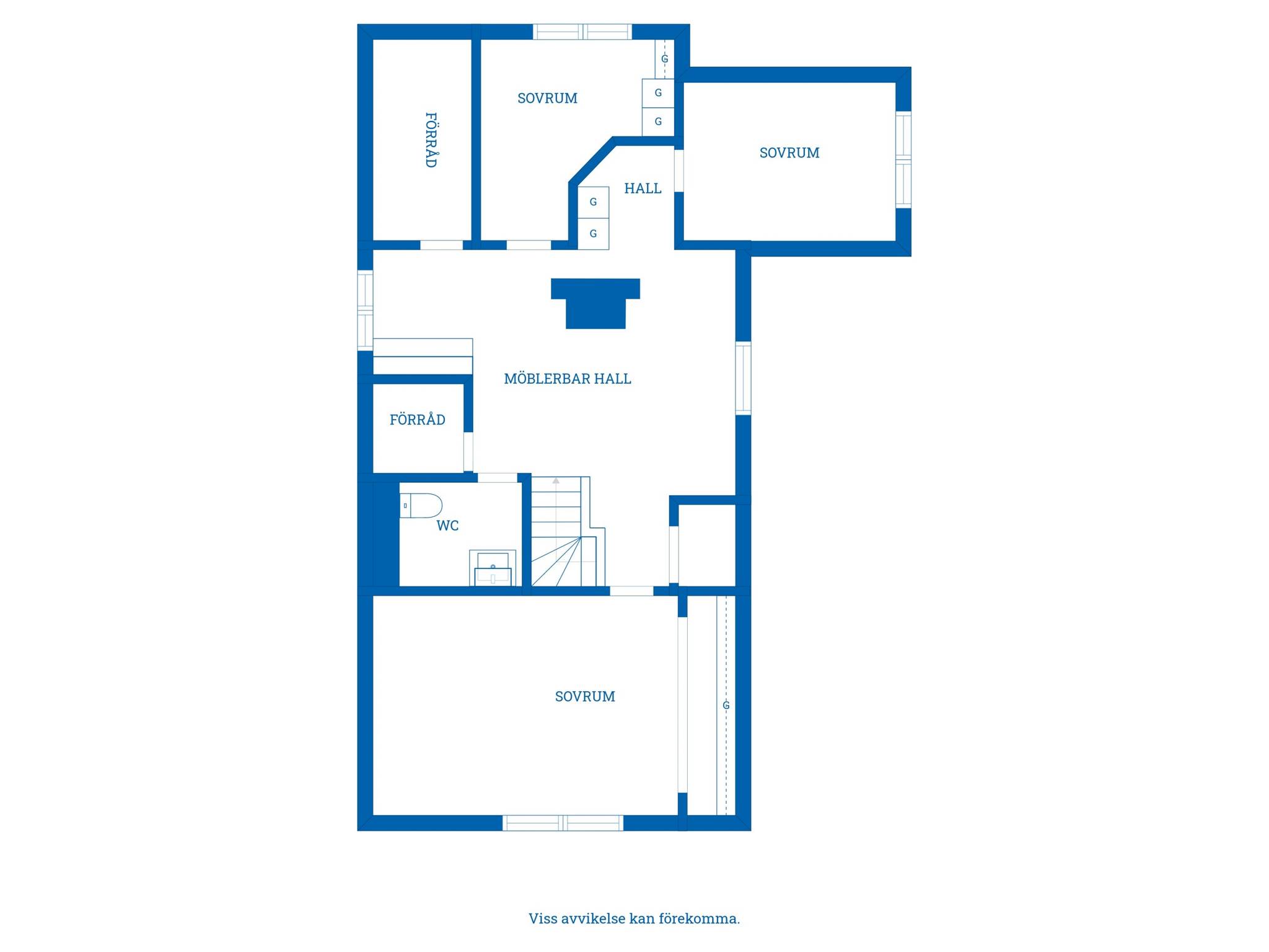 6 rum Villa på Landgången 5 Timmernabben Mönsterås kommun - bild 42