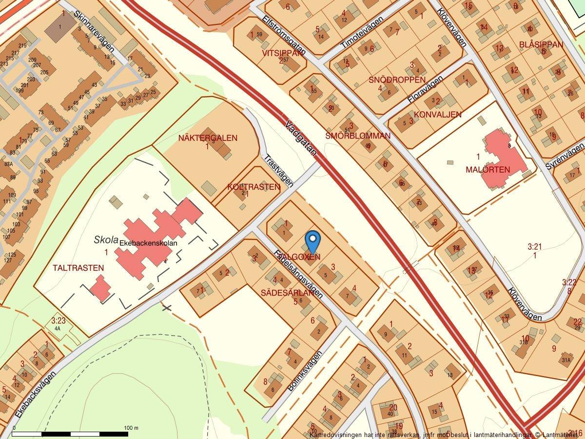 6 rum Villa på Fågelsångsvägen 3 Ekebacken Ljungby kommun - bild 25