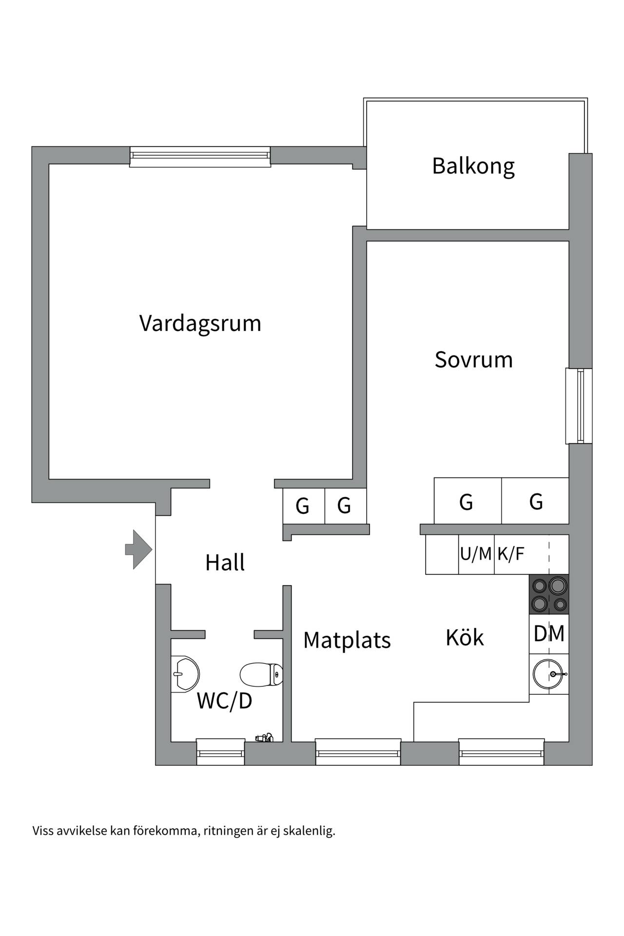 2 rum Lägenhet på Ugglevägen 13A Ektorp Nacka kommun - bild 20