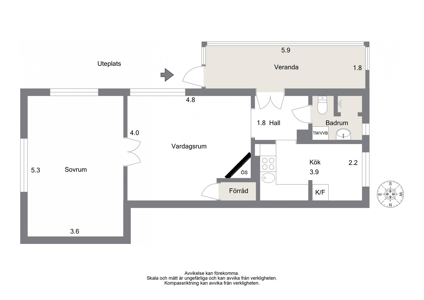 2 rum Vinterbonat fritidshus på Broby Sjöliden 2 Flens kommun - bild 15