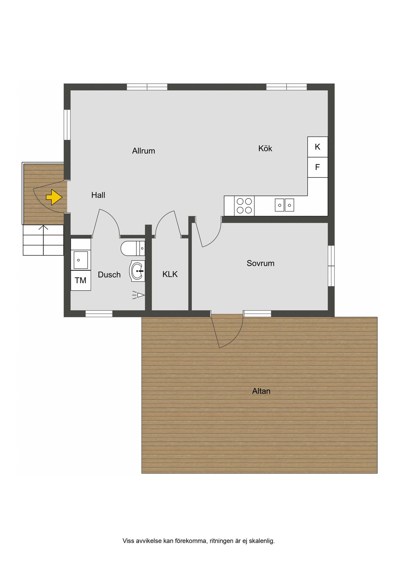 52 m² Villa på Kvarnbäcksvägen 17 Piteå Piteå kommun - bild 15