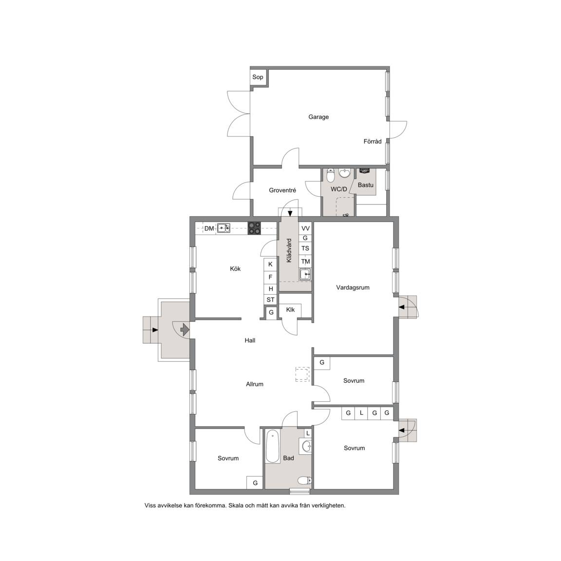 5 rum Villa på Ulriksgatan 5A Öjebyn Piteå kommun - bild 26