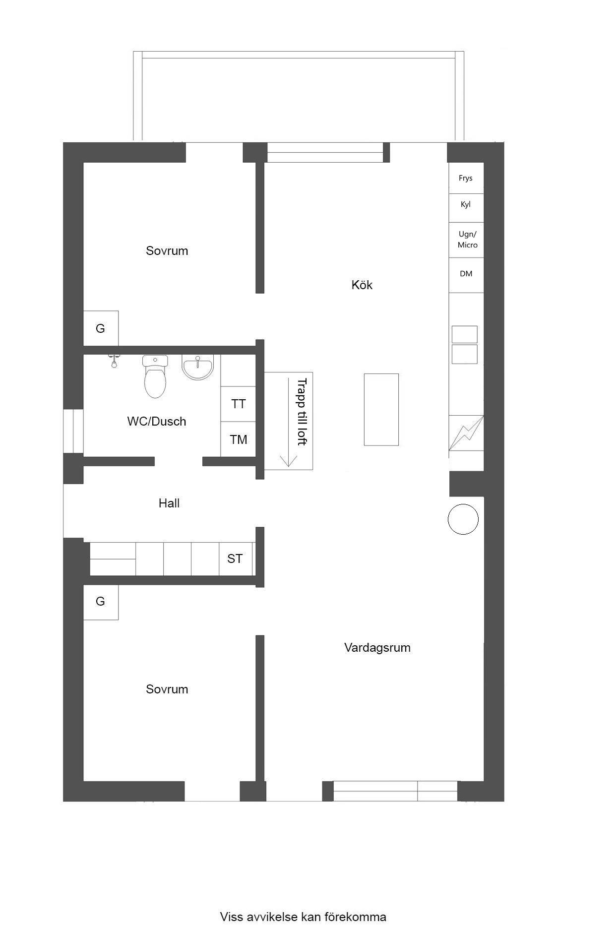 3 rum Lägenhet på Strömgatan 7 C Åbrinken Arboga kommun - bild 29