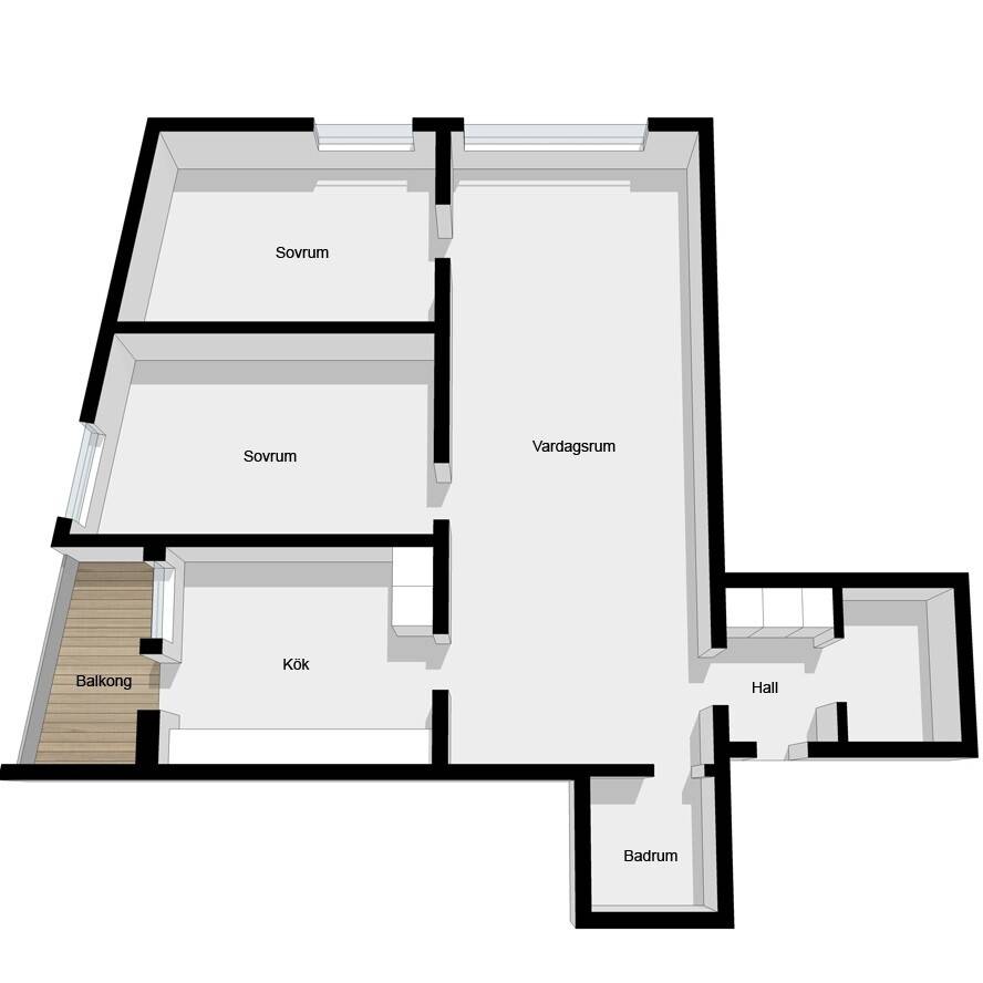 3 rum Lägenhet på Näsbydalsvägen 12, 14 tr Täby Täby kommun - bild 20