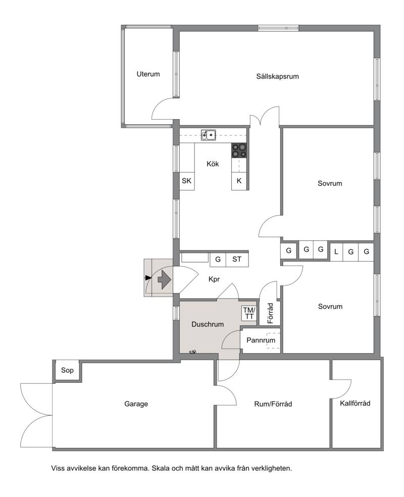 3 rum Villa på Hällgatan 14 Hudiksvall Hudiksvalls kommun - bild 17