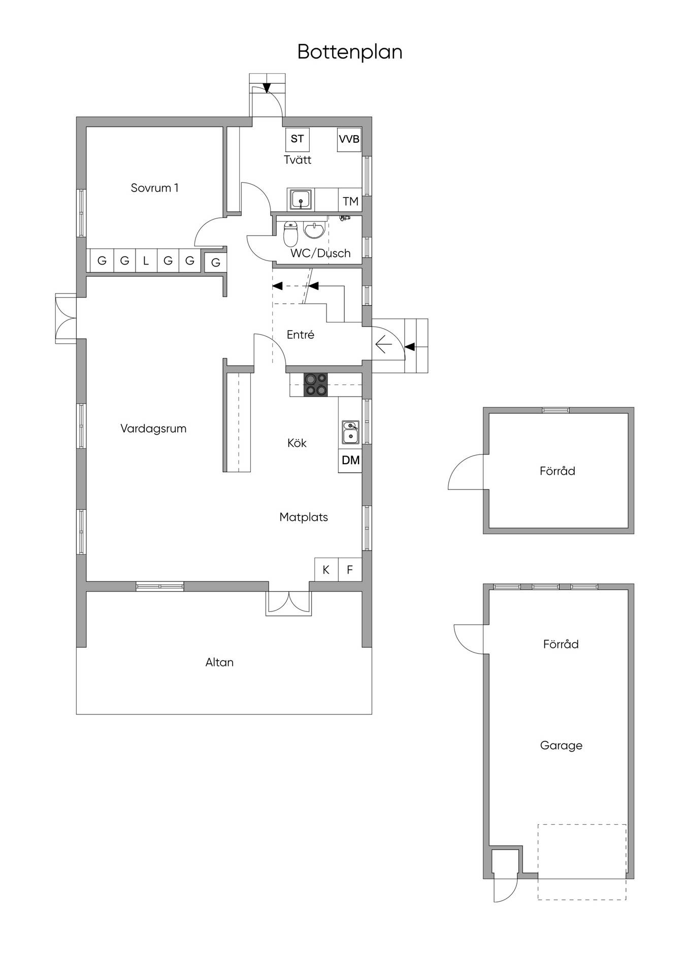 5 rum Villa på Vitpilsgränd 8 Hässelby Norra Villastad Stockholms kommun - bild 49