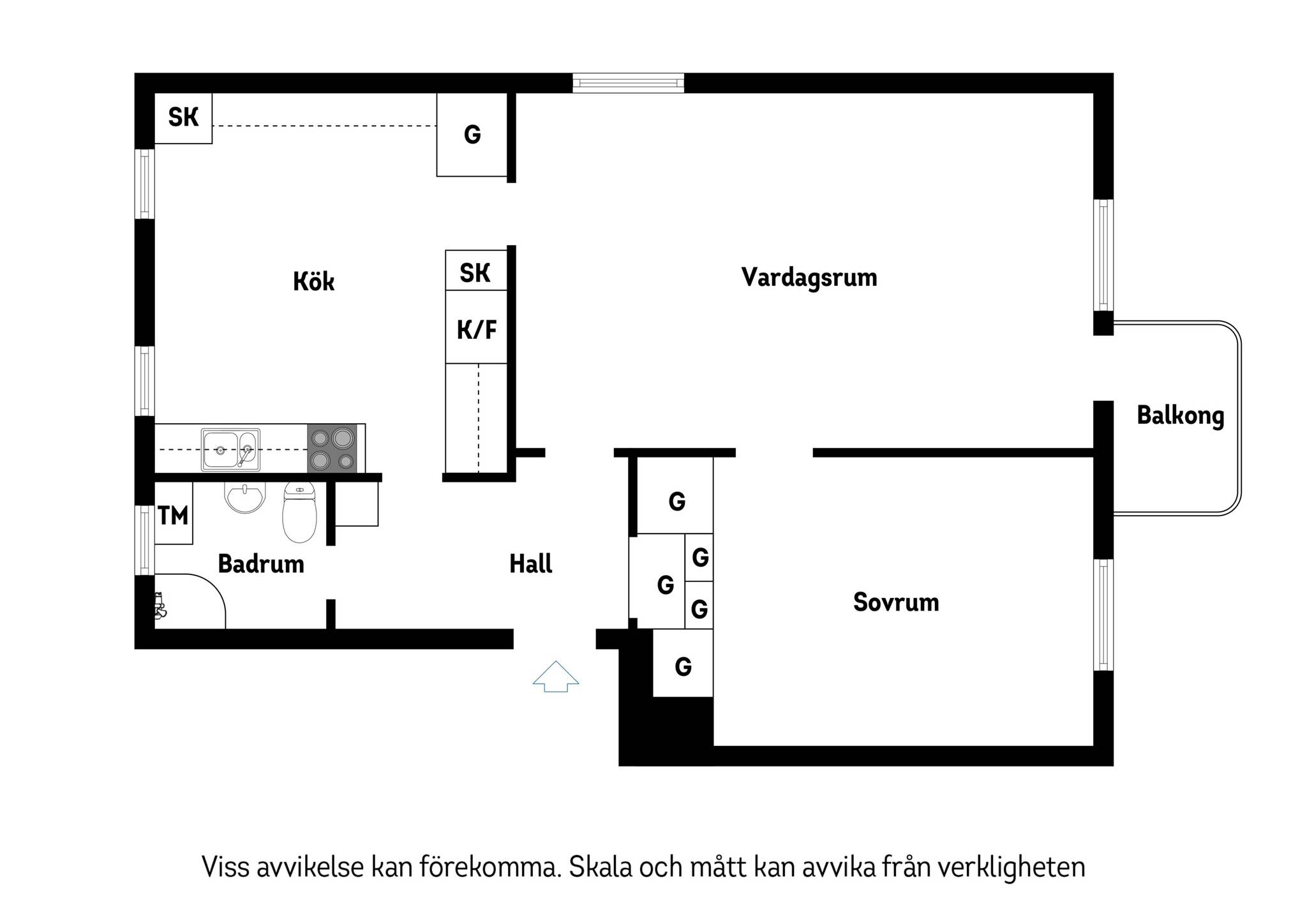 2 rum Lägenhet på Fjärdhundragatan 13 S:t Ilian Enköpings kommun - bild 31