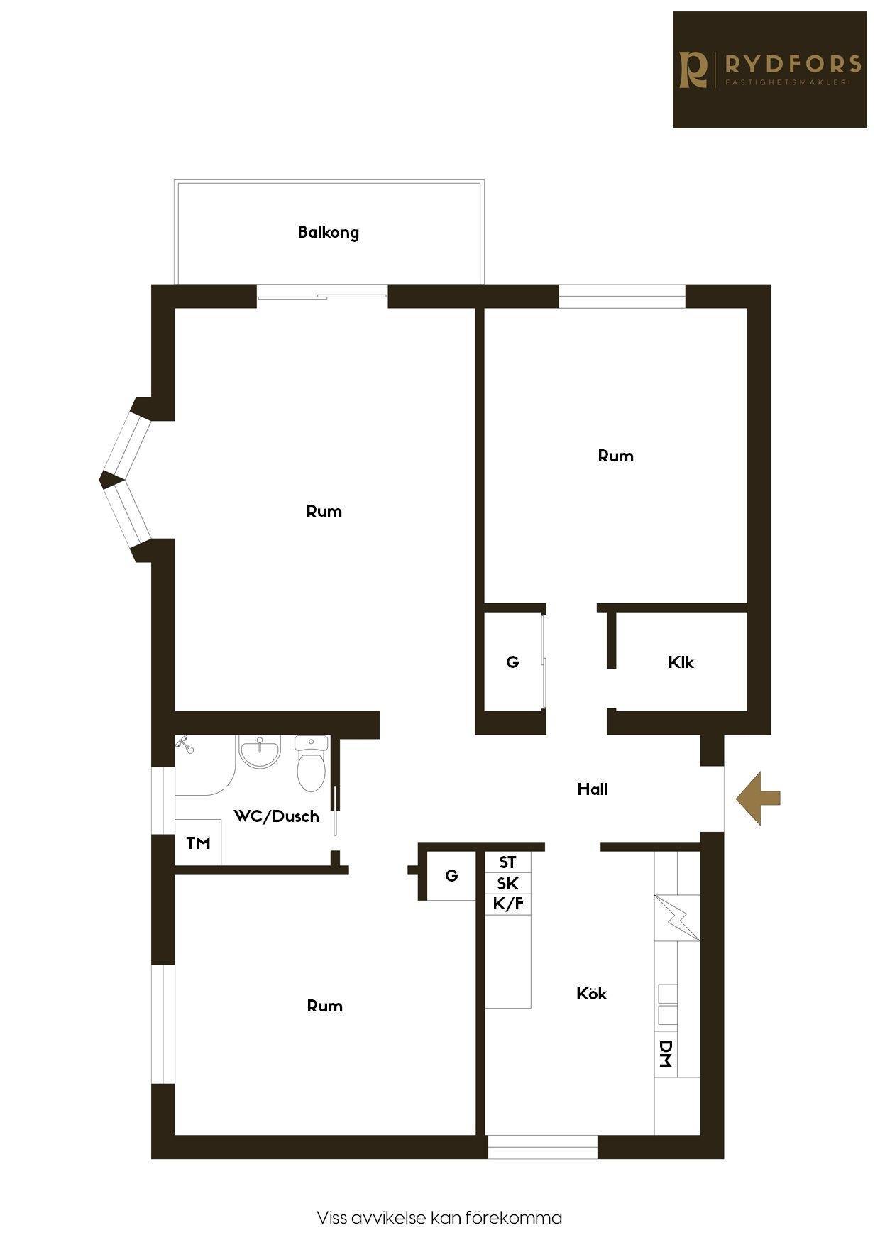 3 rum Lägenhet på Ostdalsgatan 42A Mossen Motala kommun - bild 17