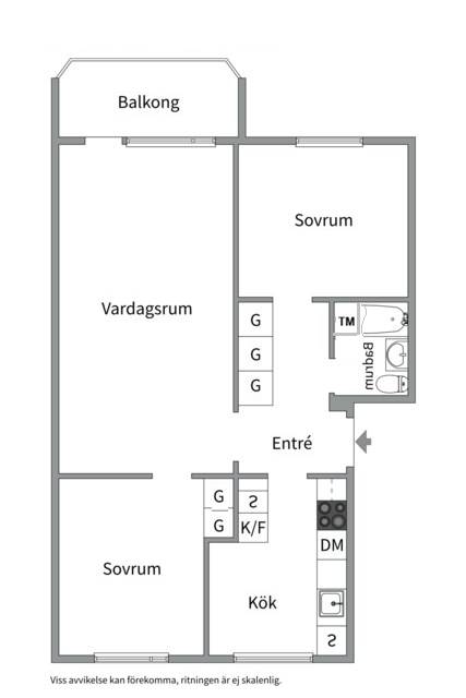 3 rum Lägenhet på Johannesbäcksgatan 36B Salabacke Uppsala kommun - bild 22