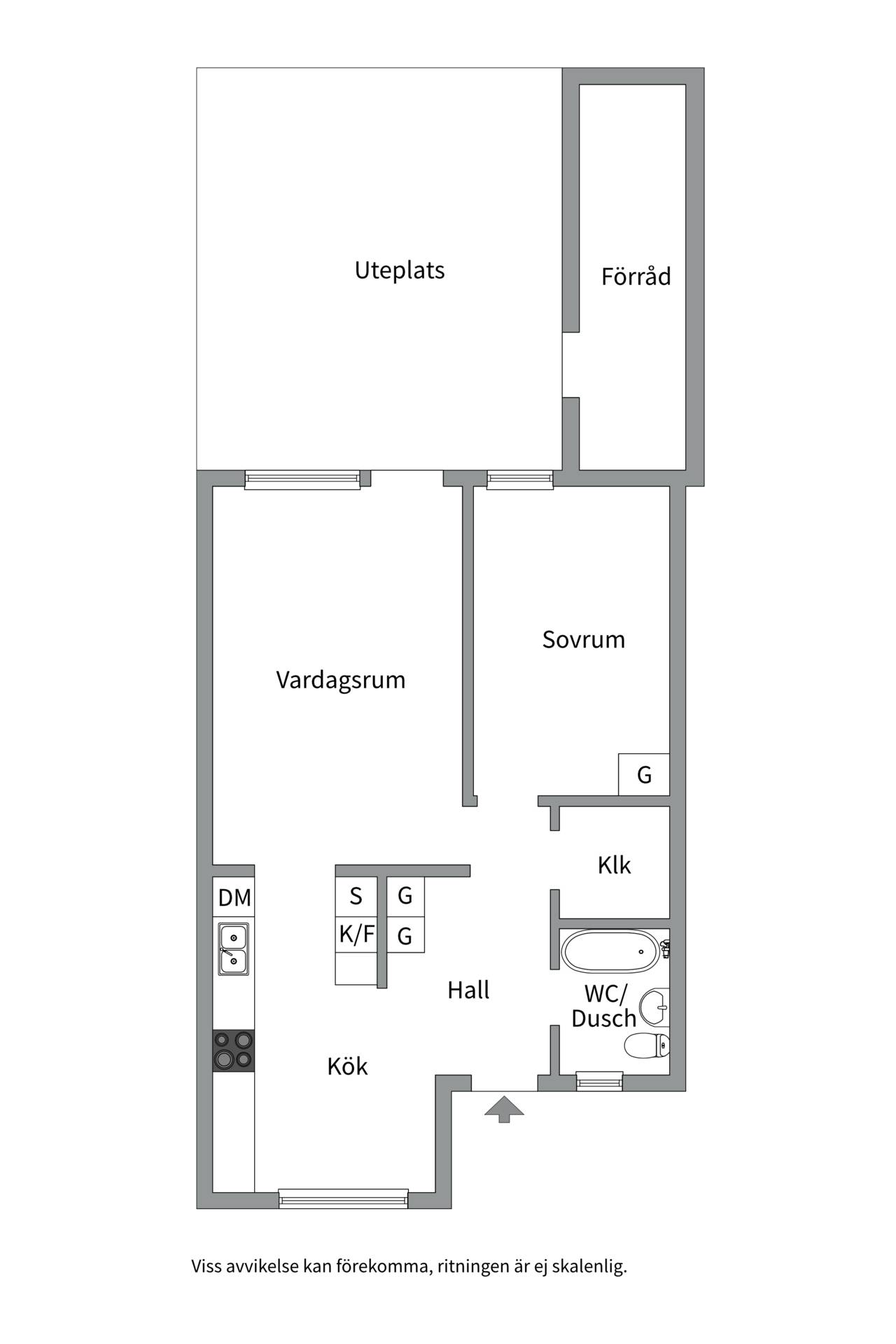 2 rum Lägenhet på Reykjaviksgatan 40 Ekeby Uppsala kommun - bild 24