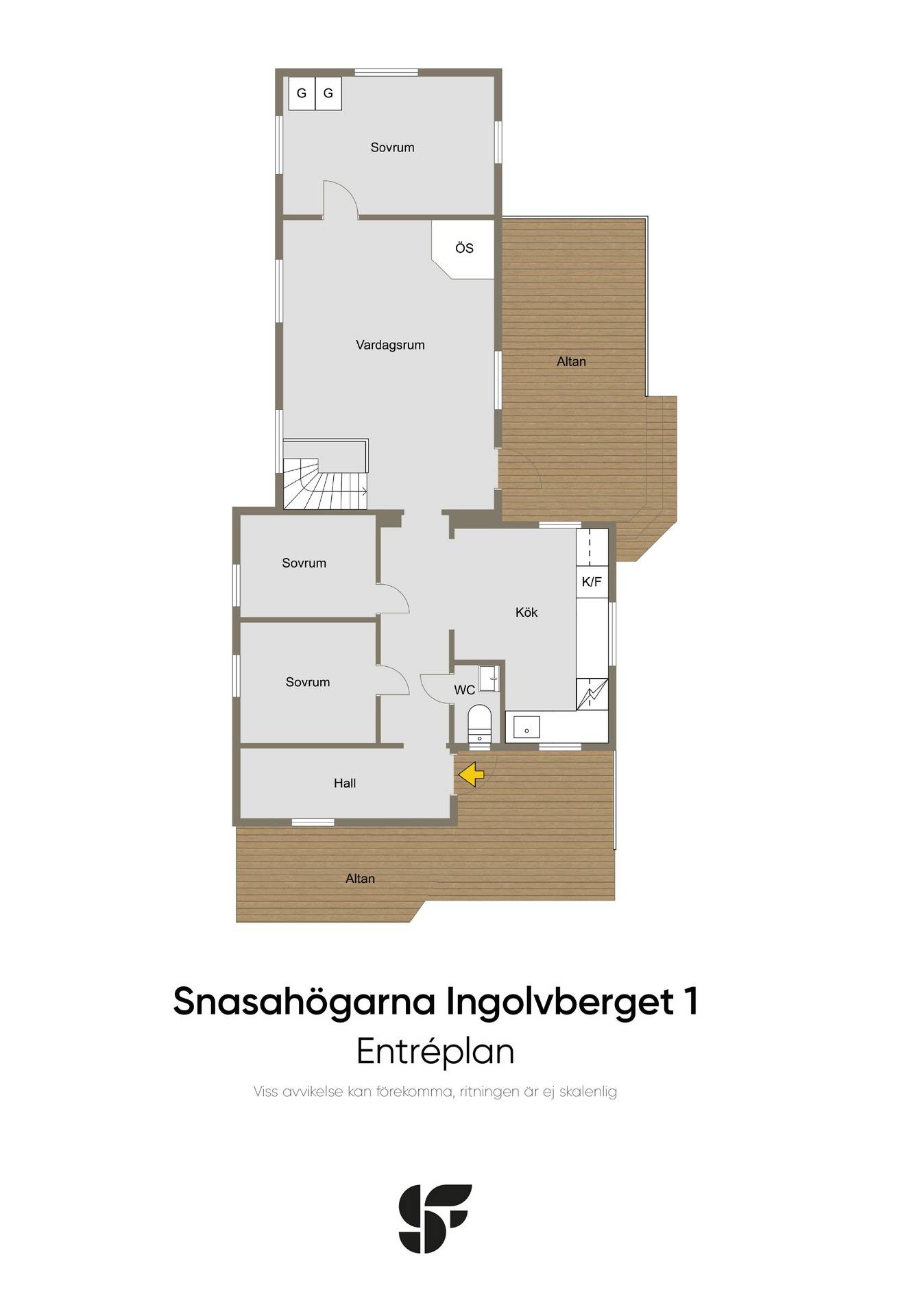 5 rum Villa på Snasahögarna Ingolvberget 1 Duved Åre kommun - bild 32