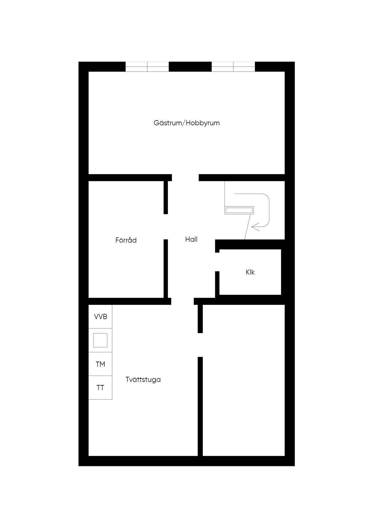 4 rum Kedjehus på Skolgatan 8 Gamla Norr Västerviks kommun - bild 50