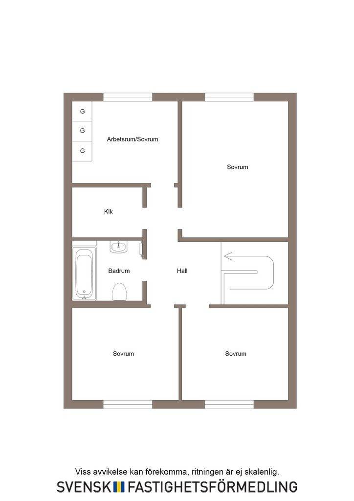 5 rum Radhus på Lassagårdsgatan 6A Trädgårdsstaden Skövde kommun - bild 41